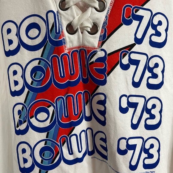 Torrid David Bowie ‘73 Lace-Up Band Hoodie - Picture 2 of 10